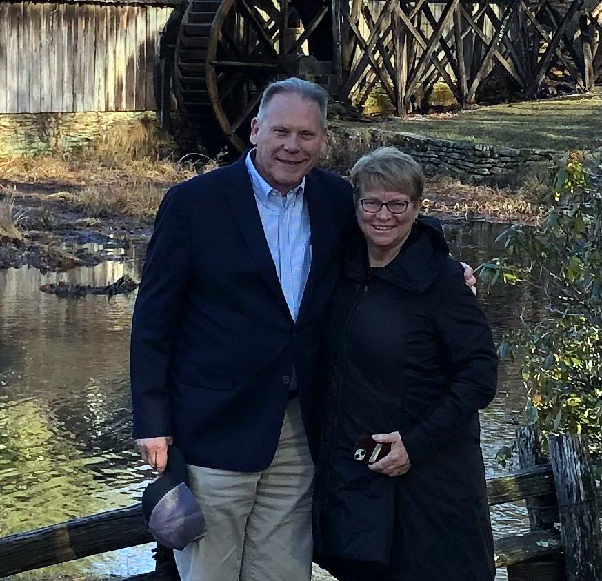 David Denny & Liz Povar at Mabry Mill